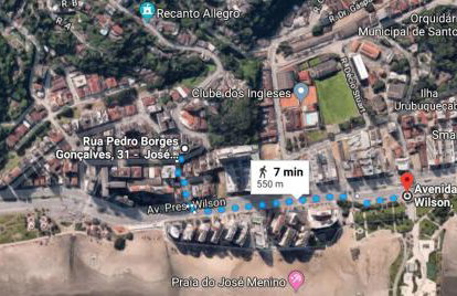 Edifício PRIMAVERA em Santos José Menino a 100 metros da praia - Foto 35