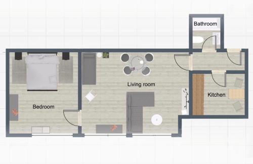 Stylisches Münster City-Apartment 56 m² - Foto 18
