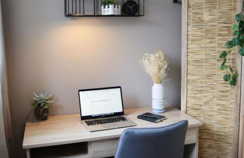 Escapade Tropicale - Cuisine équipée, terrasse privée - Foto 6