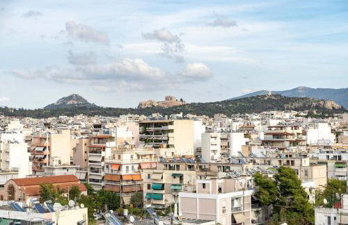 Sunlit Terrace 3BR Apartment - Tavros by ΜΡS - Foto 40