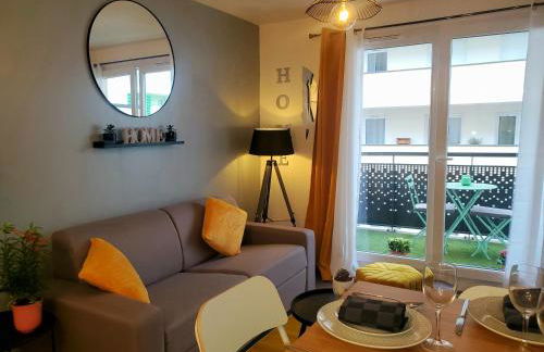 The Sunshine- Appart cosy proche Paris-Disney avec Parking privé dans résidence - Foto 9