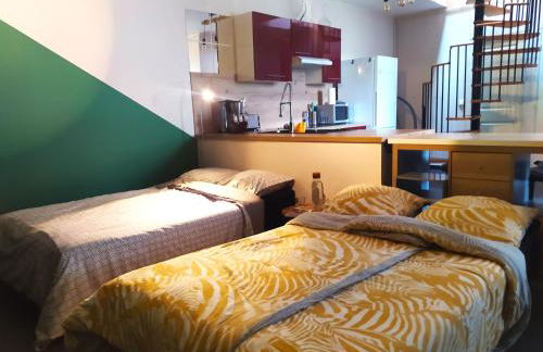 Spacieux Appartement au Calme 15min sud de Lyon proche Métro et Gare Confluence Aquarium Gerland - Foto 3