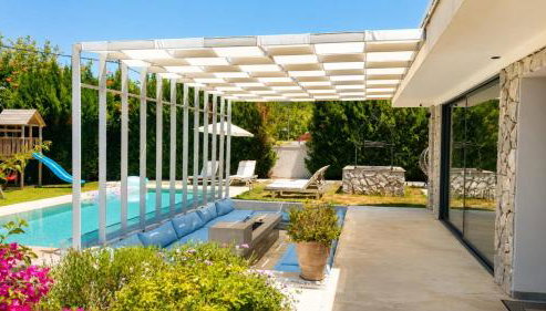 Villa Flamingo - 4 bedrooms - Private Pool - Next to renowned Issos Beach & Lake Korission - Foto 3