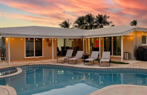 Pompano home with private heated Pool 3D tour available - Foto 11