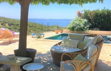 Villa Ty Bonheurs Les Issambres vue mer magnifique - Foto 27