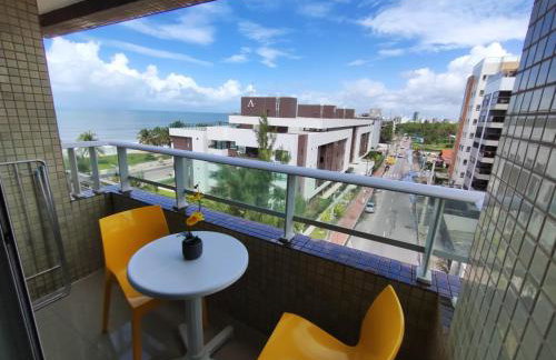 VISTA para o MAR e o PÔR DO SOL - MAR BELLO PLAZA - Foto 6