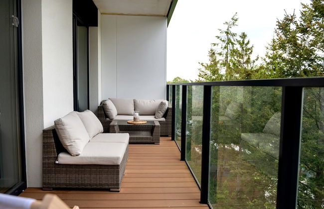 Comfortable Apartment Near the River, Dziwnow - Foto 45