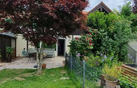 Ferienwohnung mit Garten und Bergblick - Foto 37