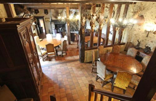 Gîte de chasse charmant avec animaux, cheminée, et jardin dans le Perche - FR-1-497-166 - Foto 12