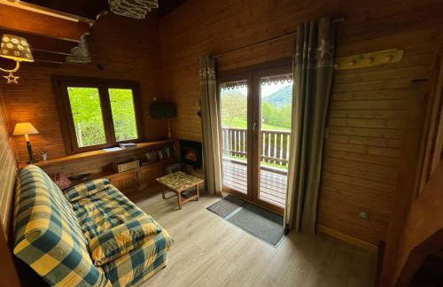 Chalet entier, vue panoramique, ruisseau et sauna. - Foto 38