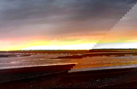 Balade en bateau sur la Ria Formosa au coucher du soleil - Photo 1