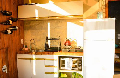 Chalé Romântico com Jacuzzi Próximo ao Templo Budista - Foto 9