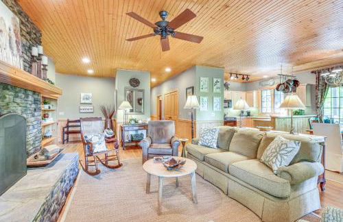 Mountain Time Cashiers Condo with Deck and Views! - Foto 6