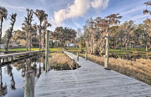 20 Mi to UF Campus Santa Fe Lake Escape with Dock! - Foto 32
