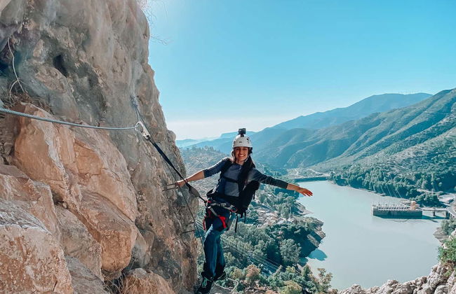 El Chorro Via Ferrata Climbing Tour - Photo 5