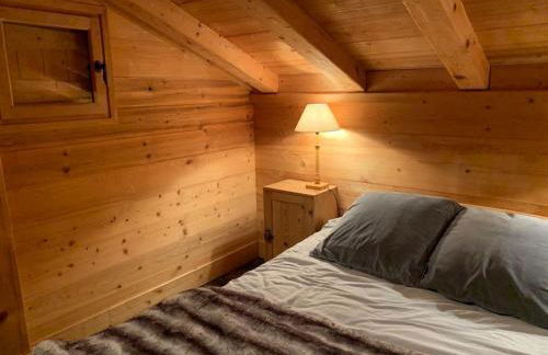 Superbe CHALET (14 personnes) & SAUNA au pied du Mont Blanc - Photo 44