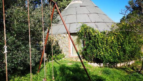 Pinnettu sardo tipica abitazione sarda in ecosistema insetti e animaletti simpatici in condivisione bagno esterno a 10metri Leggere attentamente Prima di prenotare - Foto 4, Garden, Garden view