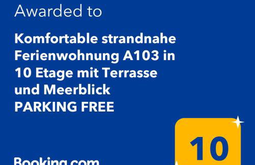 Comfortable Apartment A103 SEA VIEW 10th floor PARKING FREE - Foto 27