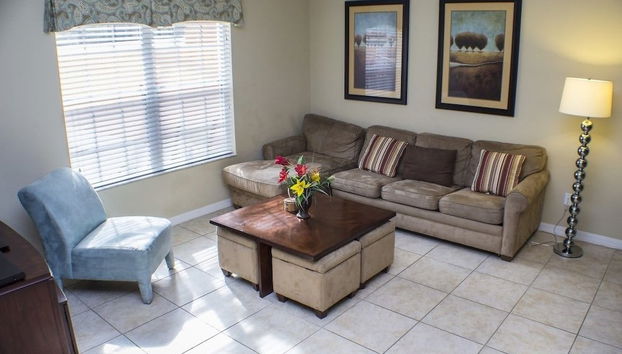 Zona de estar del vestíbulo