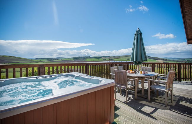 Barn Lodge With Hot Tub Near Cupar, Fife - Foto 1