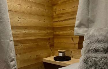 Nouveau chalet d'architecte Le Lauzaret sauna et jacuzzi Villard-Reculas - Foto 26