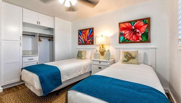 Menehune Shores, #220^ 2 Bedroom Condo by RedAwning - Foto 5, Habitación