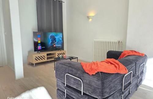 Loft Art Déco Terrasse Verrière Clim Lit king size - Foto 19