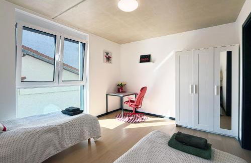 bonquartier - Design Apartment mit Balkon, Arbeitsplatz und Parkplatz - Foto 5