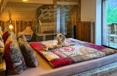 Bergromantik Ferienwohnung Charisma mit eigener Sauna, Whirlpool und Bergblick - Foto 26