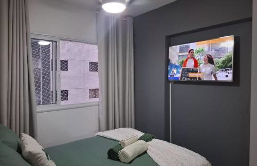 Apto inteiro 1 qto 40 mts Ed Wave Residence Ar condicionado - Foto 26