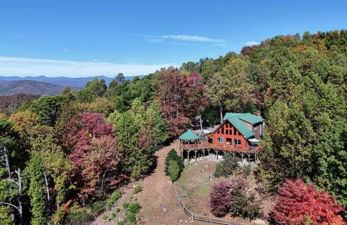 Stunning Mountain Cabin with Views and Hot Tub - Foto 15