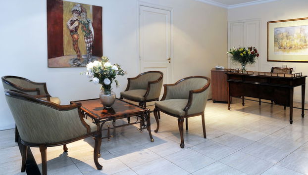 Sitzecke in der Lobby