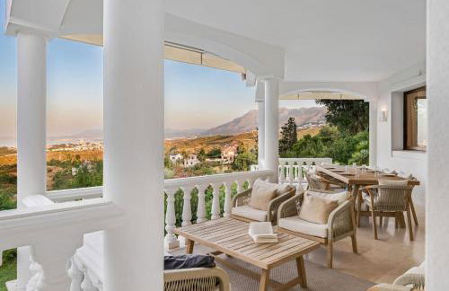 Grand Villa with Amazing Golf & Sea View Marbella - Foto 8
