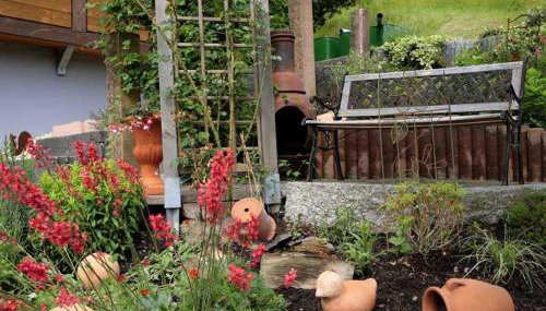 Panoramaferienwohnung Monika mit Pool - Foto 4, Garden