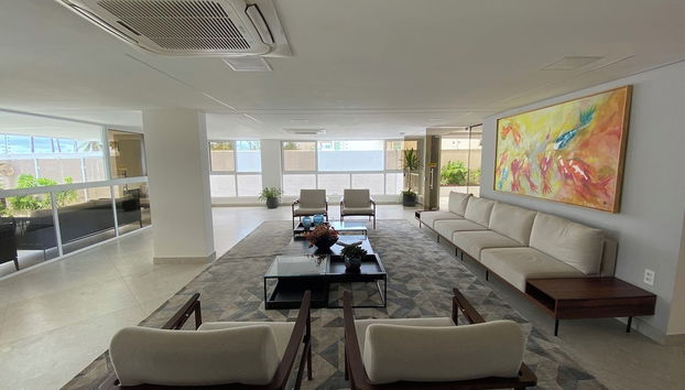 Bela Hospedagem - Puerto Ventura, frente mar e ao lado do food park - Foto 2, Recepción