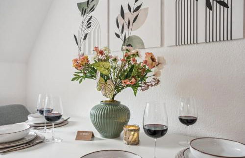 Deluxe! 15min Messe & Uniklinik, Arbeitsplatz, Boxspring - Foto 9