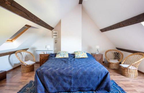 Magnifique longère du Perche avec vue panoramique et piscine pour 9 personnes - Foto 25