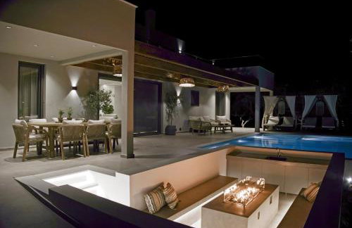 Villa Mourelo luxury villa in chania with private pool jacuzzi - Foto 62