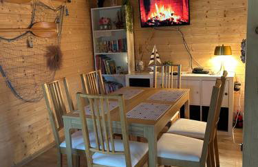 Młyńska Chata - drewniany, całoroczny dom w sosnowym lesie - Foto 4