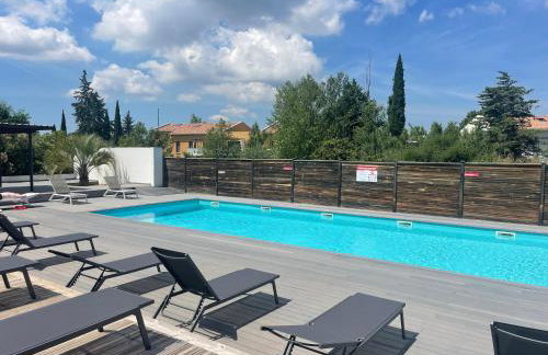 Studio cosy, résidence de tourisme avec piscine - Foto 2