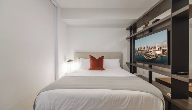 Spacious King Studio at Downtown Miami - Foto 4, Habitación