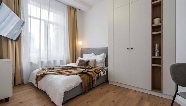 Elegant & Bright 2BR - Steps From Old Town - Foto 3, Habitación