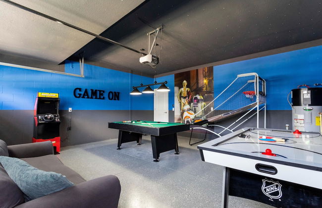 1520 FD 6BR Luxury Villa Pool Game Room - Foto 73