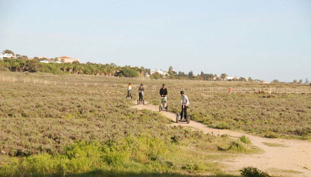 Recorriendo Albufeira en segway