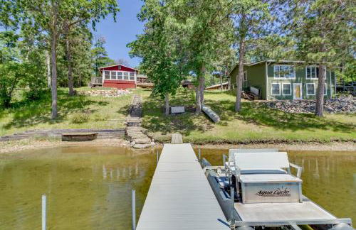 Waterfront Pequot Lakes Cabin Fire Pit and Views! - Foto 31