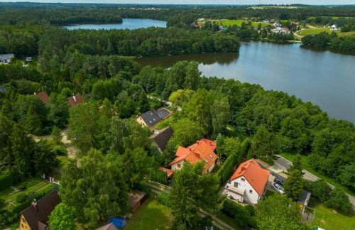 Domek Kamień - z tarasem, z kominkiem i altaną grillową - TOP lokalizacja przy jeziorze - Foto 1