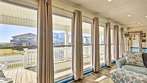 Coastal Home Walk to Holden Beach! - Foto 1