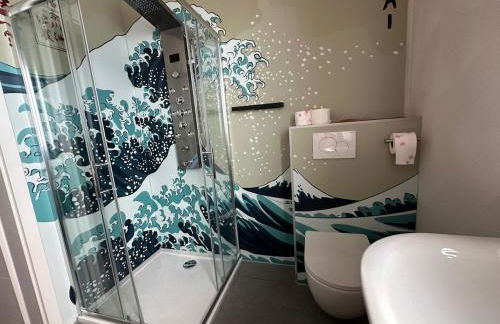 Backstage, stylische Unterkunft mit Whirlpool - Foto 8