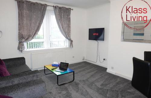 One Bedroom Apartment by Klass Living Serviced Accommodation Blantyre - Welsh Drive Apartment with Wifi - Photo 40