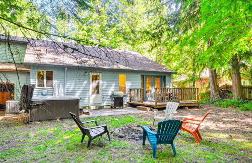 Steps to River! Rhododendron Family Retreat - Foto 23